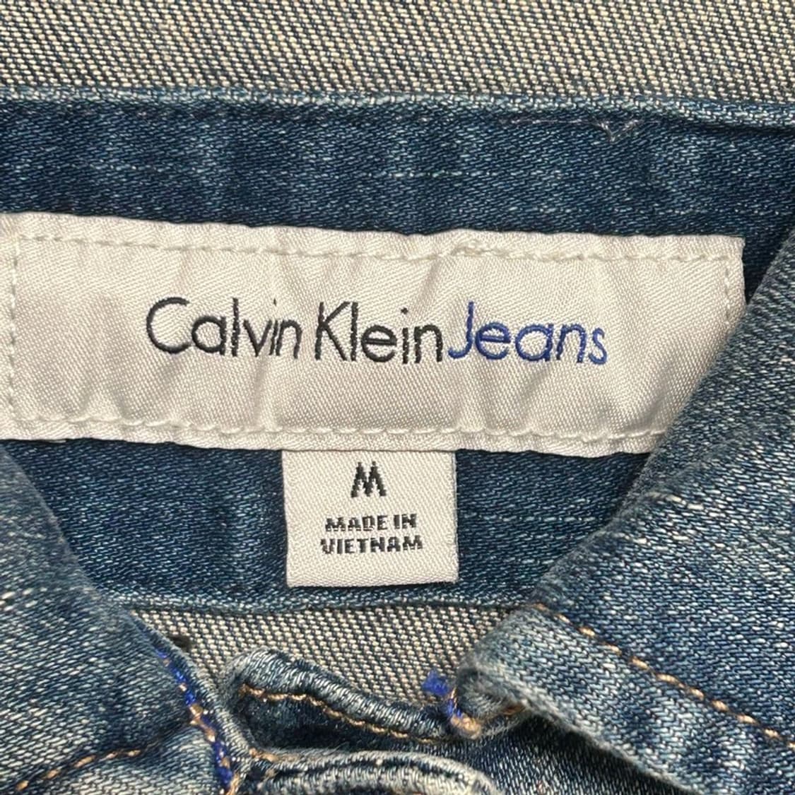 캘빈클라인 진스 데님 자켓 M 상품이미지5