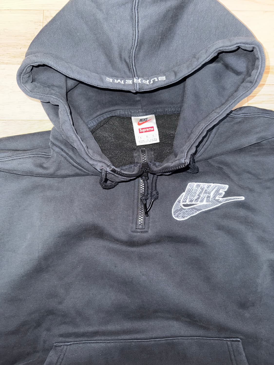나이키 x 슈프림 후드 상품이미지2