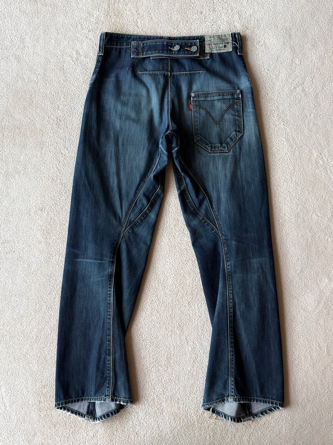 90-00s 리바이스 신치백 엔지니어드진 상품이미지6