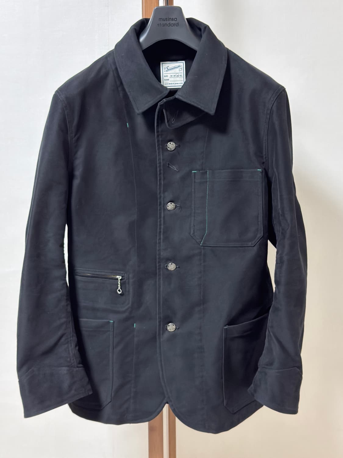 사운드맨 M374-251U 버밍엄 워크자켓: 블랙 / 40 상품이미지1