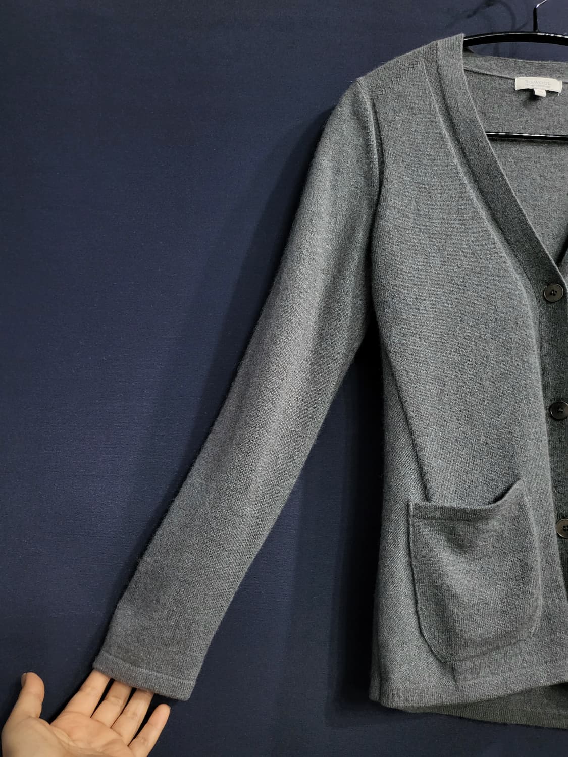 리플레인 쏘울 캐시미어100 가디건 상품이미지2