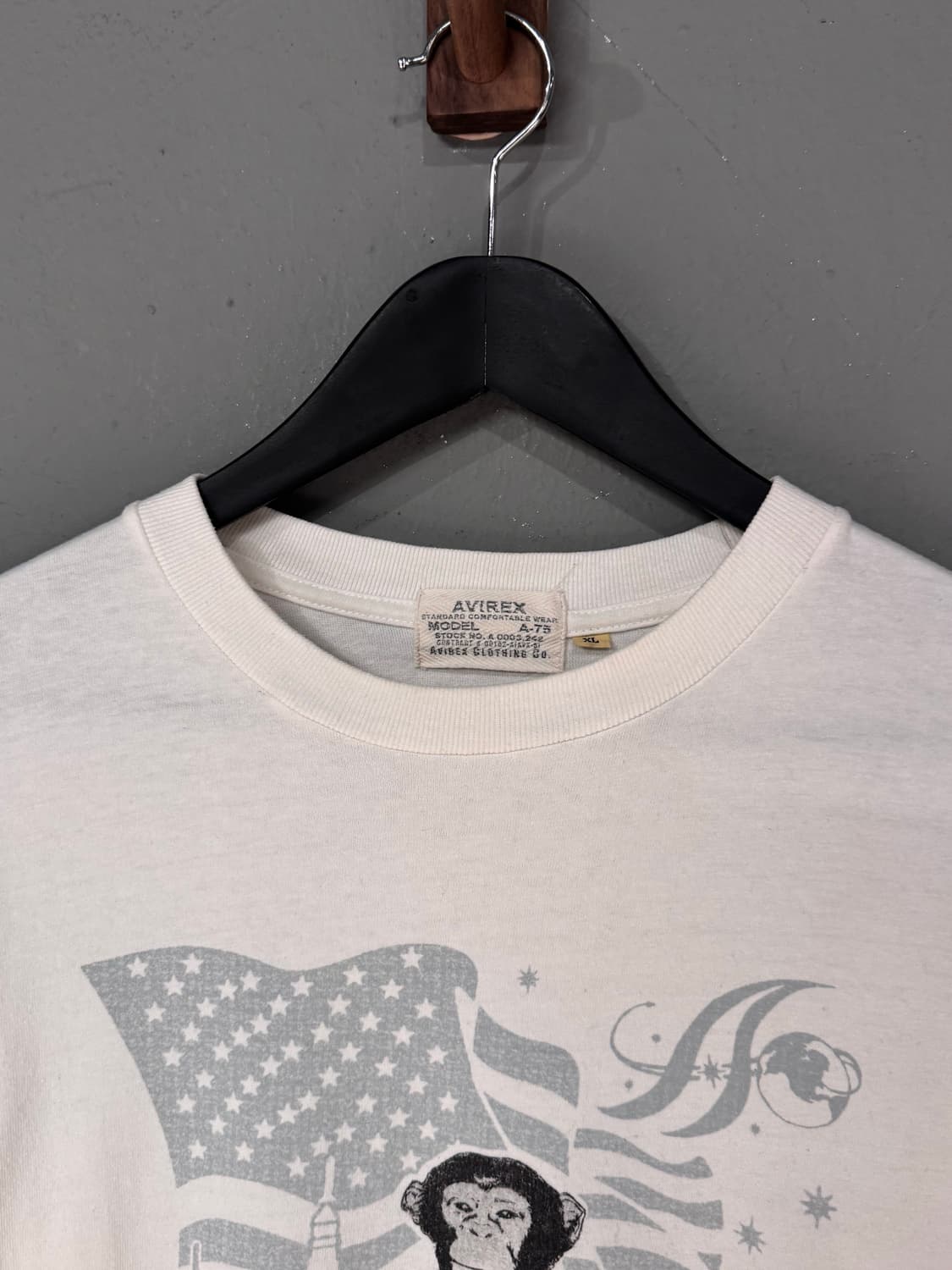 Avirex 아비렉스 스페이스 몽키 롱슬리브  상품이미지3
