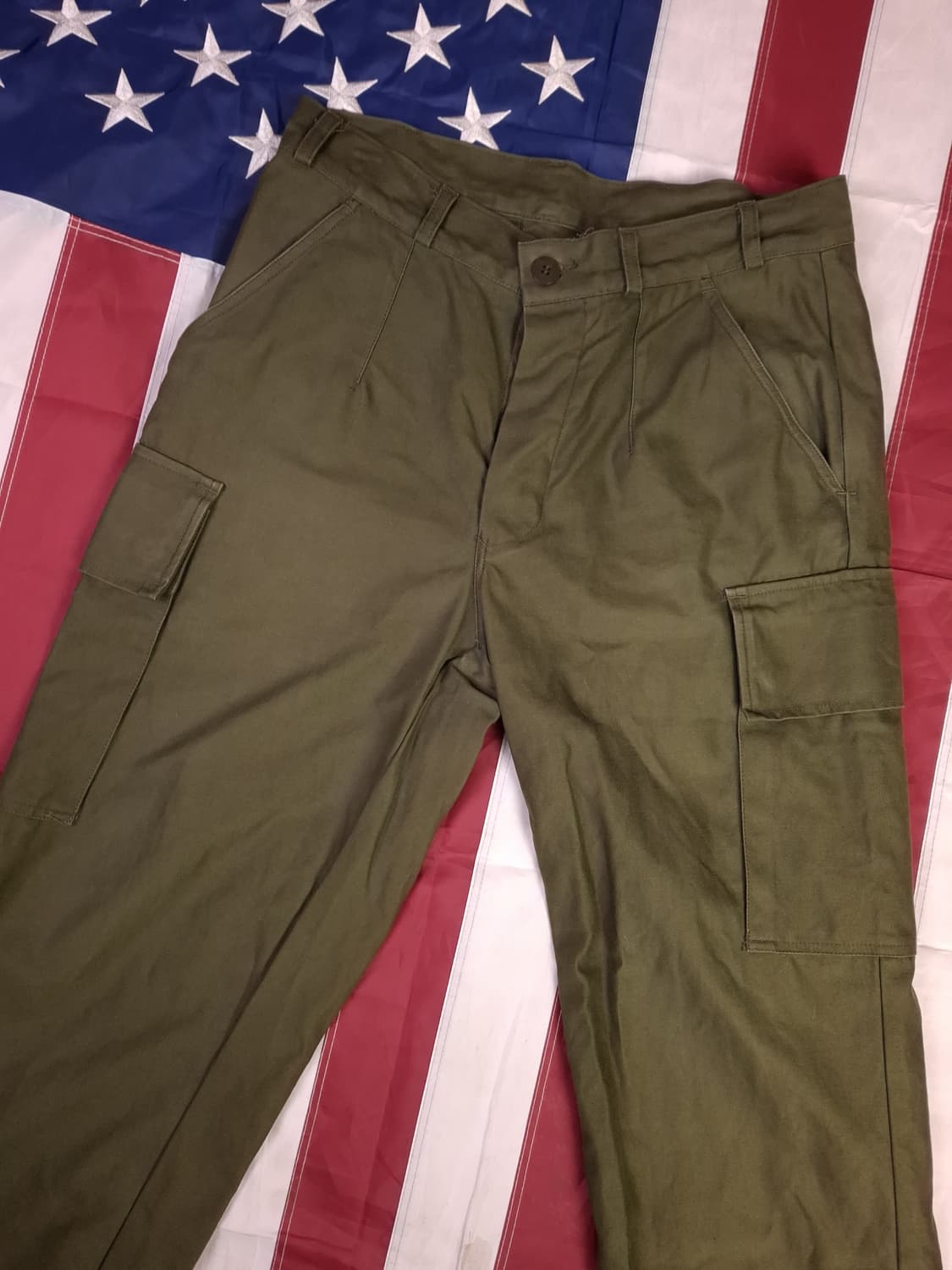 새제품급 오리지날 네덜란드군 OG-107 필드카고 팬츠 상품이미지4