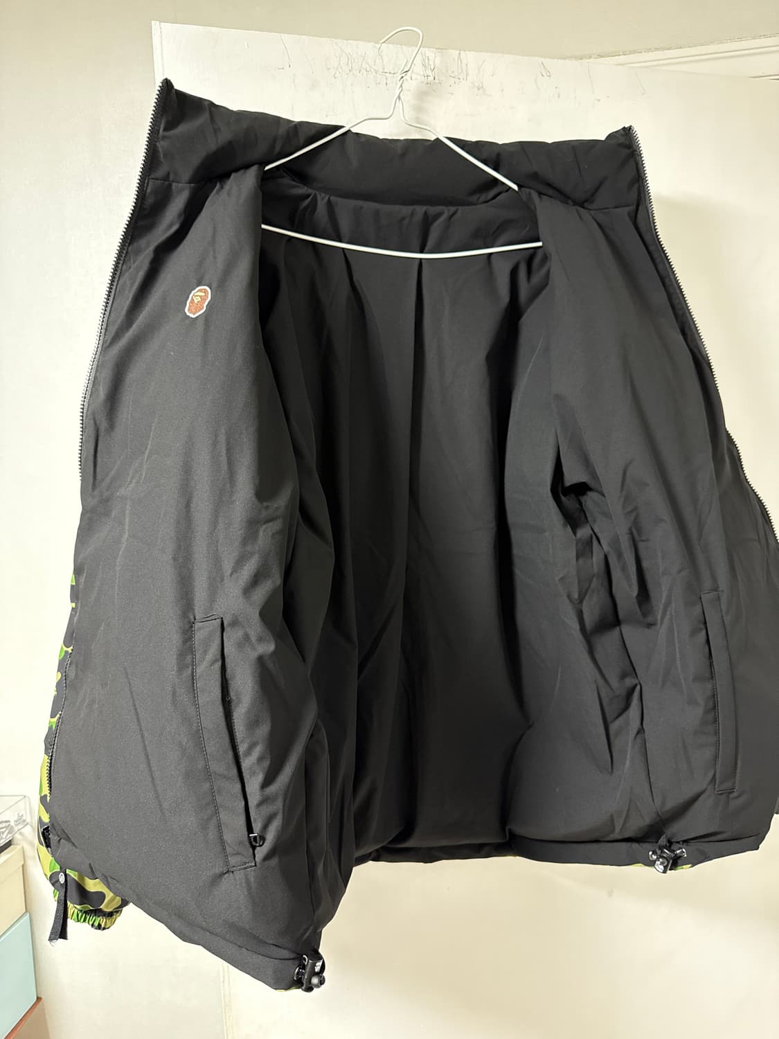 베이프 리버시블 카모패딩 상품이미지3