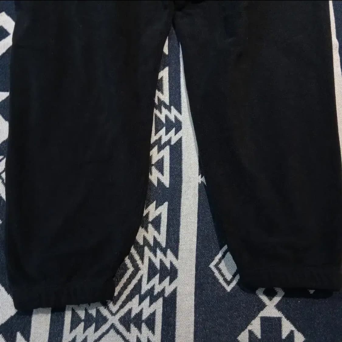 나이키 에어조던 블랙 플라이트 로고패치 플리스 후리스 밴딩 스웻팬츠 트레 상품이미지6