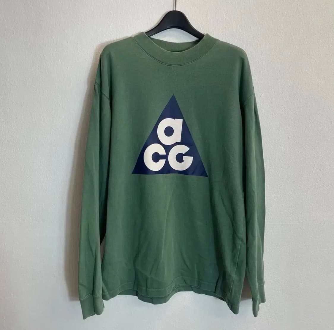 나이키 ACG 그린 맨투맨(L) 상품이미지1