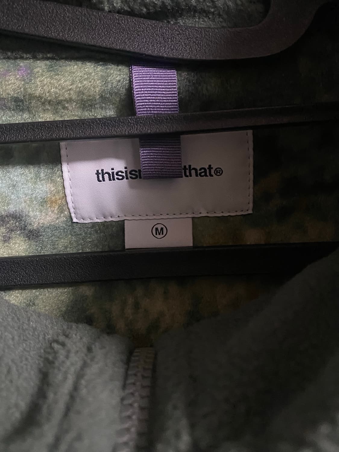 디스이즈네버댓 후리스 M 상품이미지5