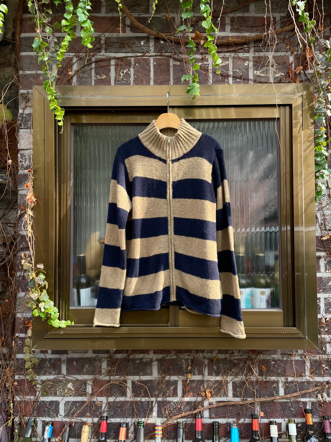 빈티지 니트 집업자켓 상품이미지1