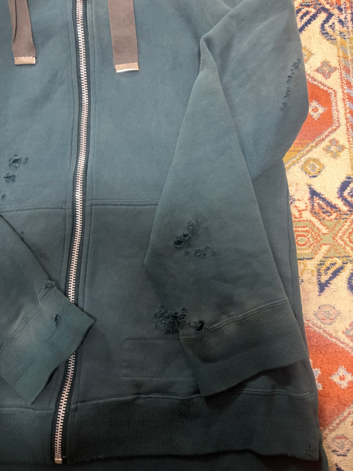 미하라 야스히로 데미지 후드집업 상품이미지7