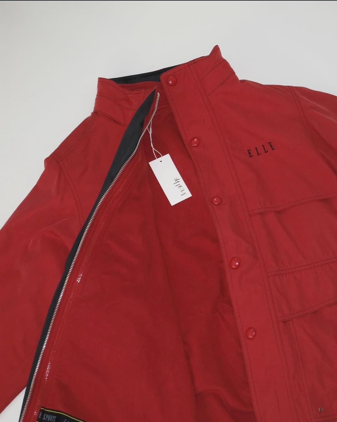 엘르 레드 패딩 상품이미지5