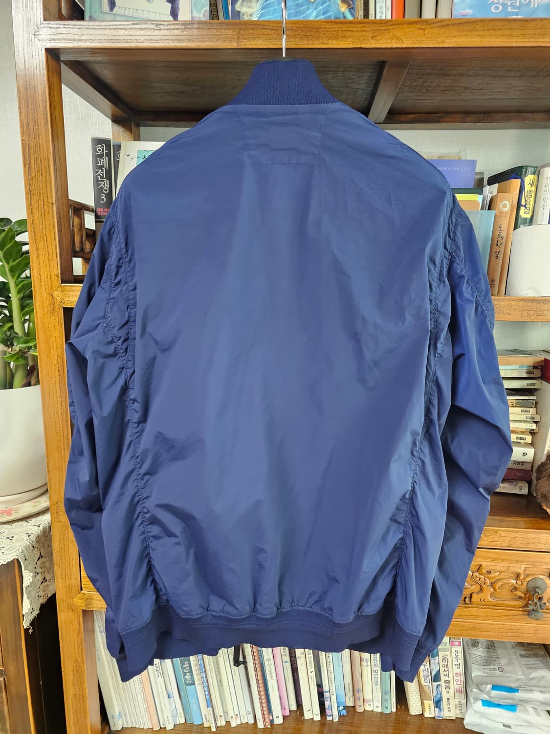 새상품 컨디션))씨피 CP컴퍼니 NYCRA 봄버 나일론 자 상품이미지6