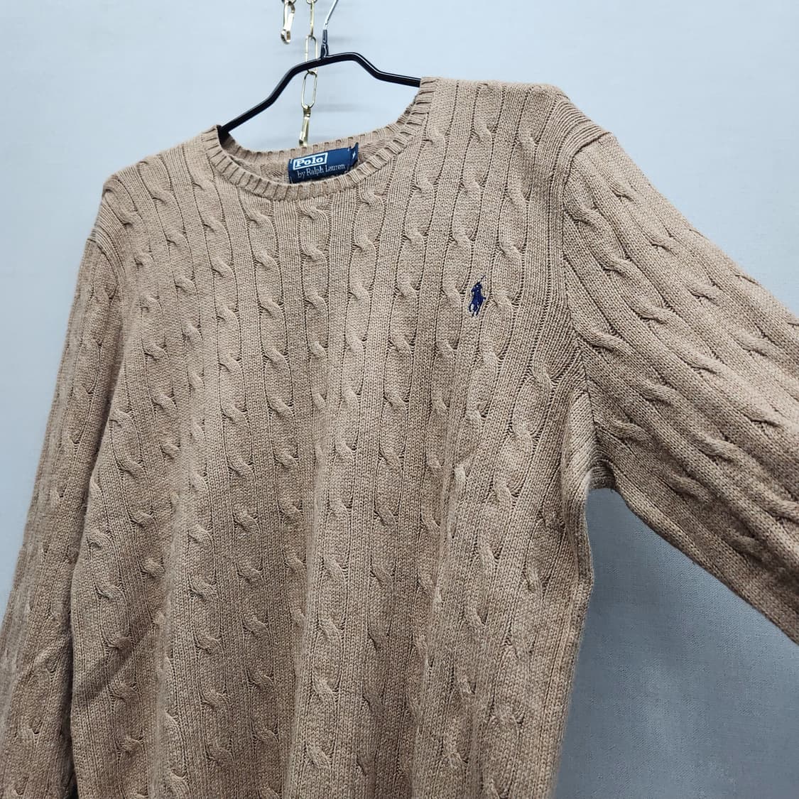 폴로랄프로렌 케이블 로고 니트 XL( L~XL) 상품이미지2