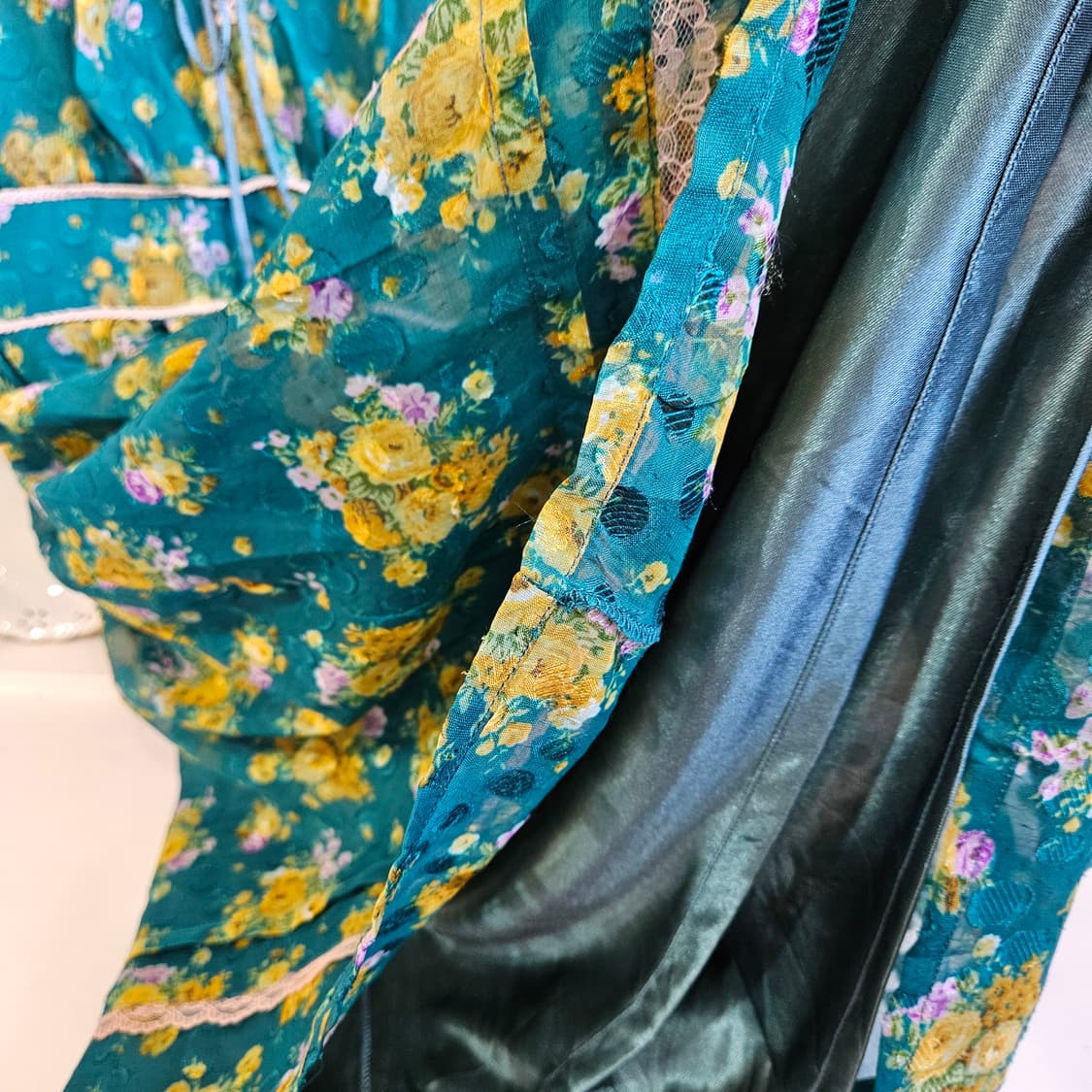 엑시즈팜(axes femme)플로럴 레이스 원피스 상품이미지8