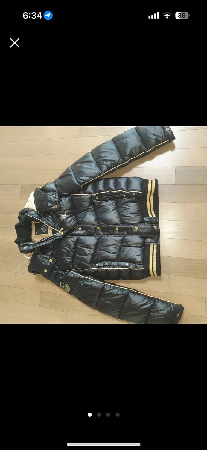 Evisu 에비수 금장 검금 패딩 상품이미지2