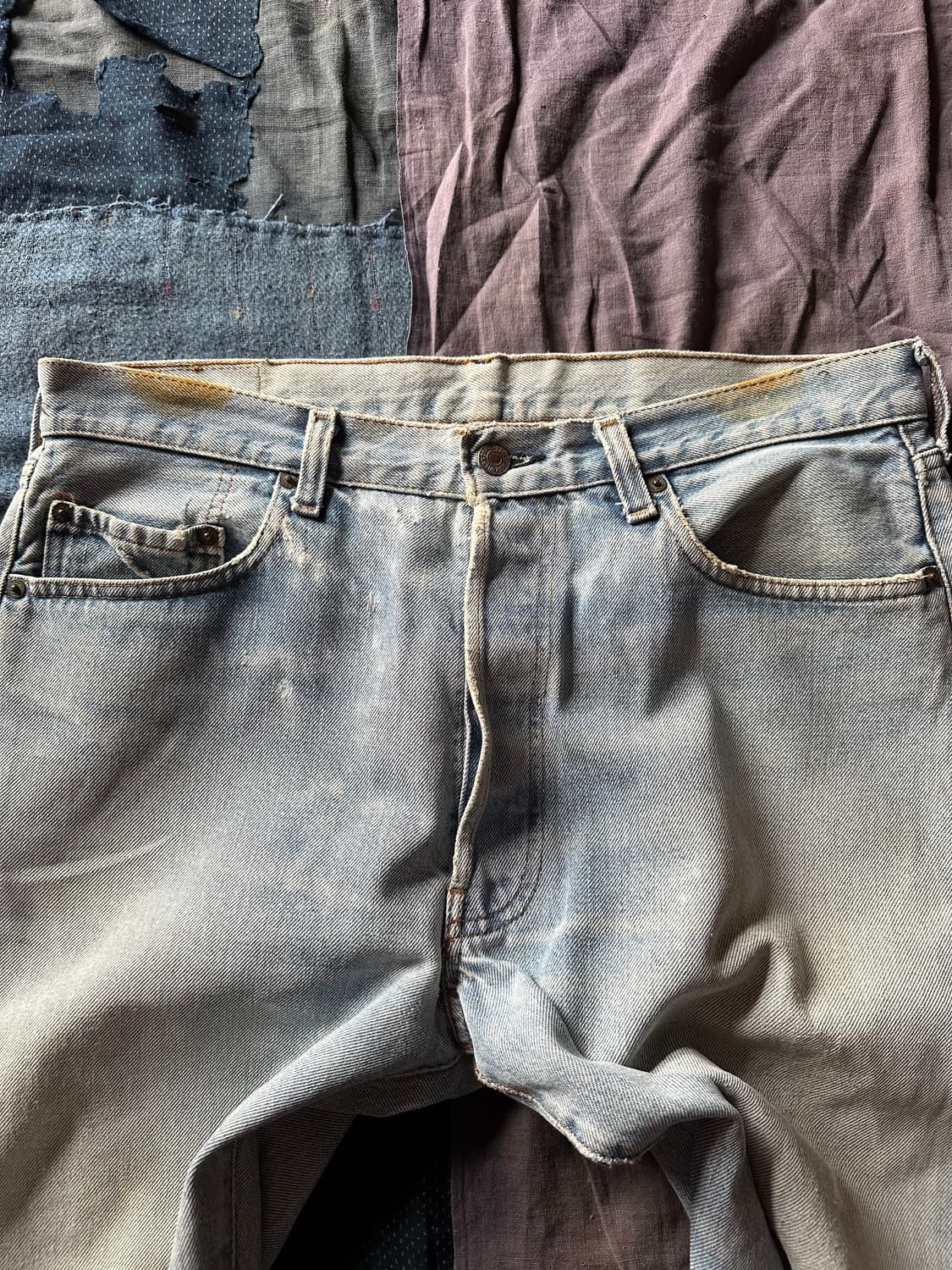 34) 80s USA 66후기 Levis 501 Denim Pants 상품이미지5