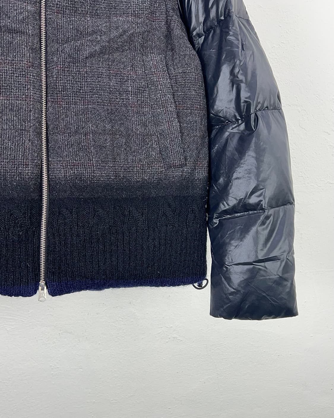 08서커스 다크 그레이 투웨이 도킹 울 패디드 자켓 상품이미지6