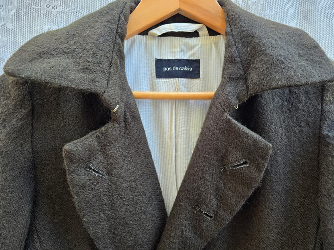 파 드 칼레 프랑스풍 네추럴 울 코트 상품이미지4