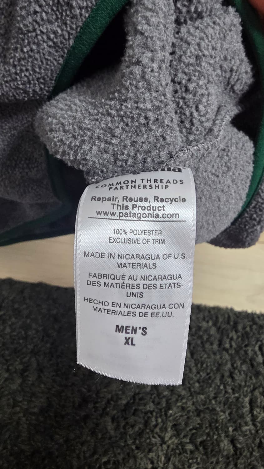 파타고니아 신칠라 xl 니켈 그린 상품이미지5