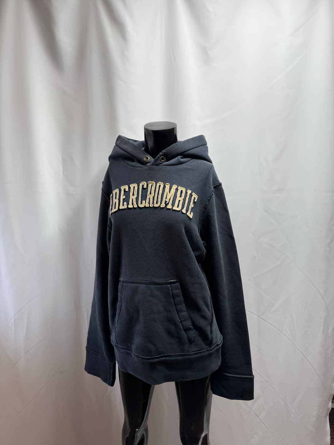 adercromdie / 빈티지 레터링 후드 상품이미지1