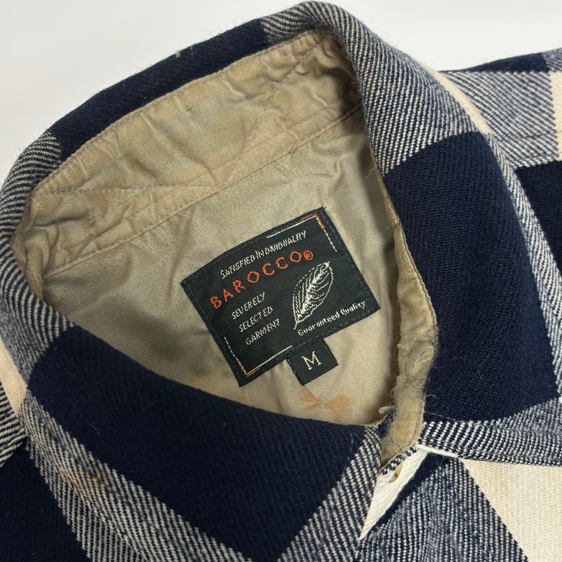 BAROCCO 빅 버팔로 체크 플란넬 셔츠 상품이미지4