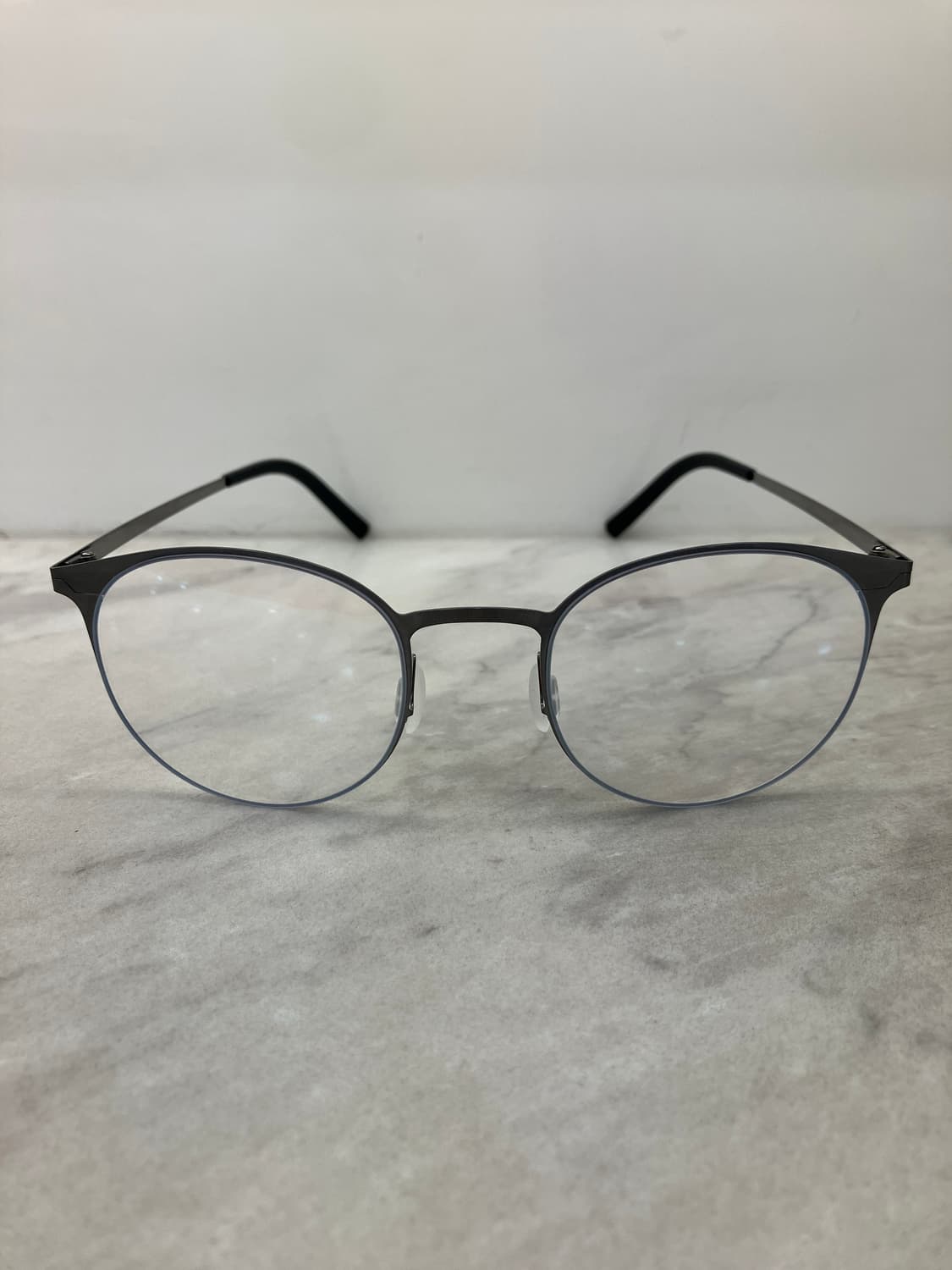 니로 NIRO 딥실버 라운드 역산각 메탈테 안경 상품이미지6