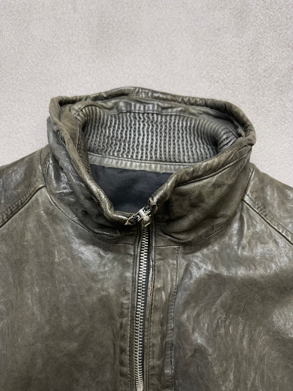 [L] 양가죽 자켓 - 라이더자켓 -95-100 slim jacket 상품이미지8