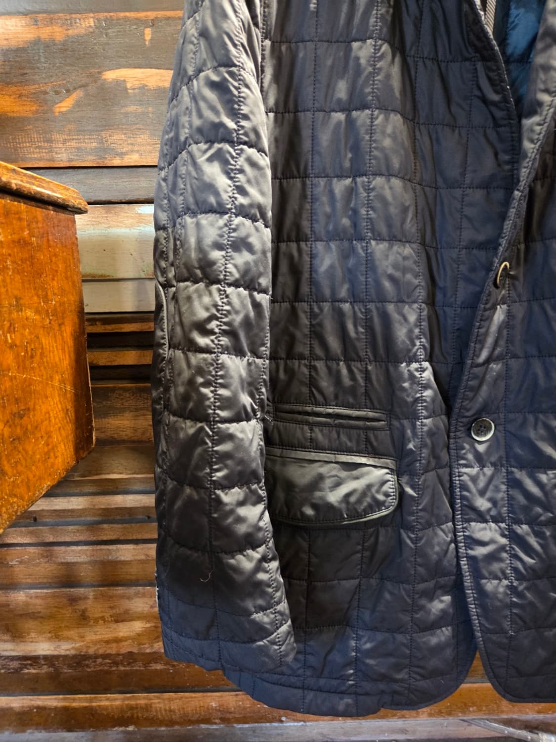 휴고보스 블랙라벨 퀼팅자켓 상품이미지2