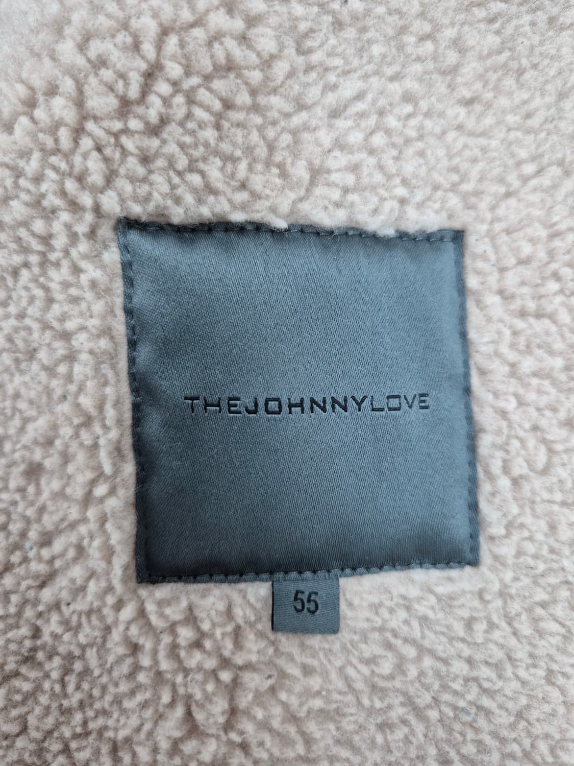 THE JOHNNY LOVE 무스탕 라이더 자켓 상품이미지5
