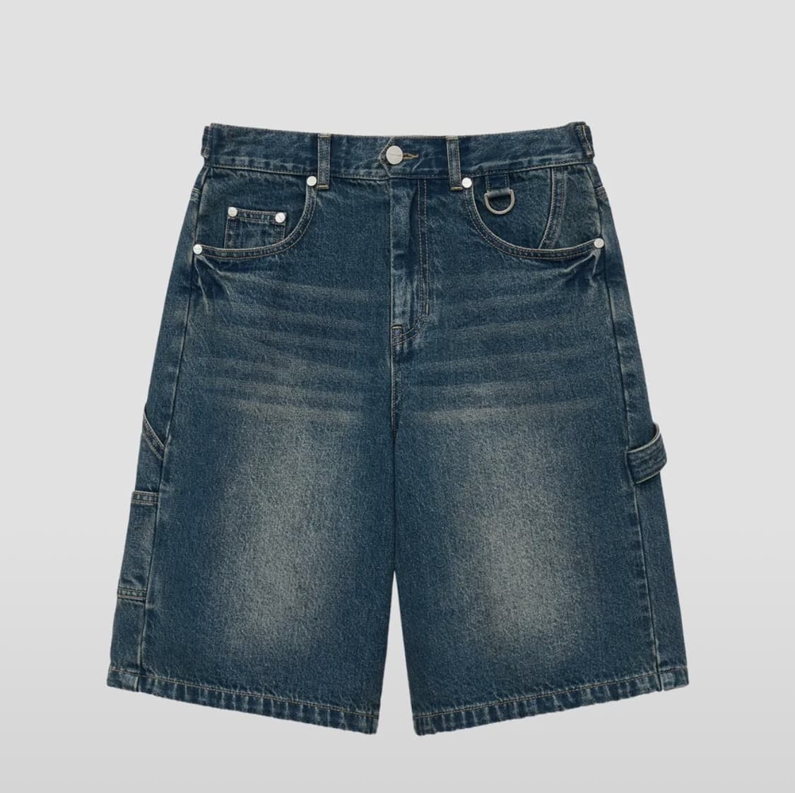 더바이닐하우스 카펜터데님쇼츠 블루 상품이미지1