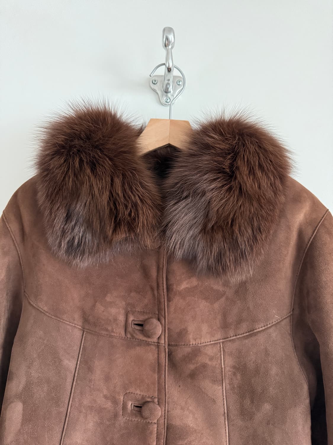 Pre owned 리얼 퍼 무스탕(양가죽, 양털, 모피) 상품이미지2