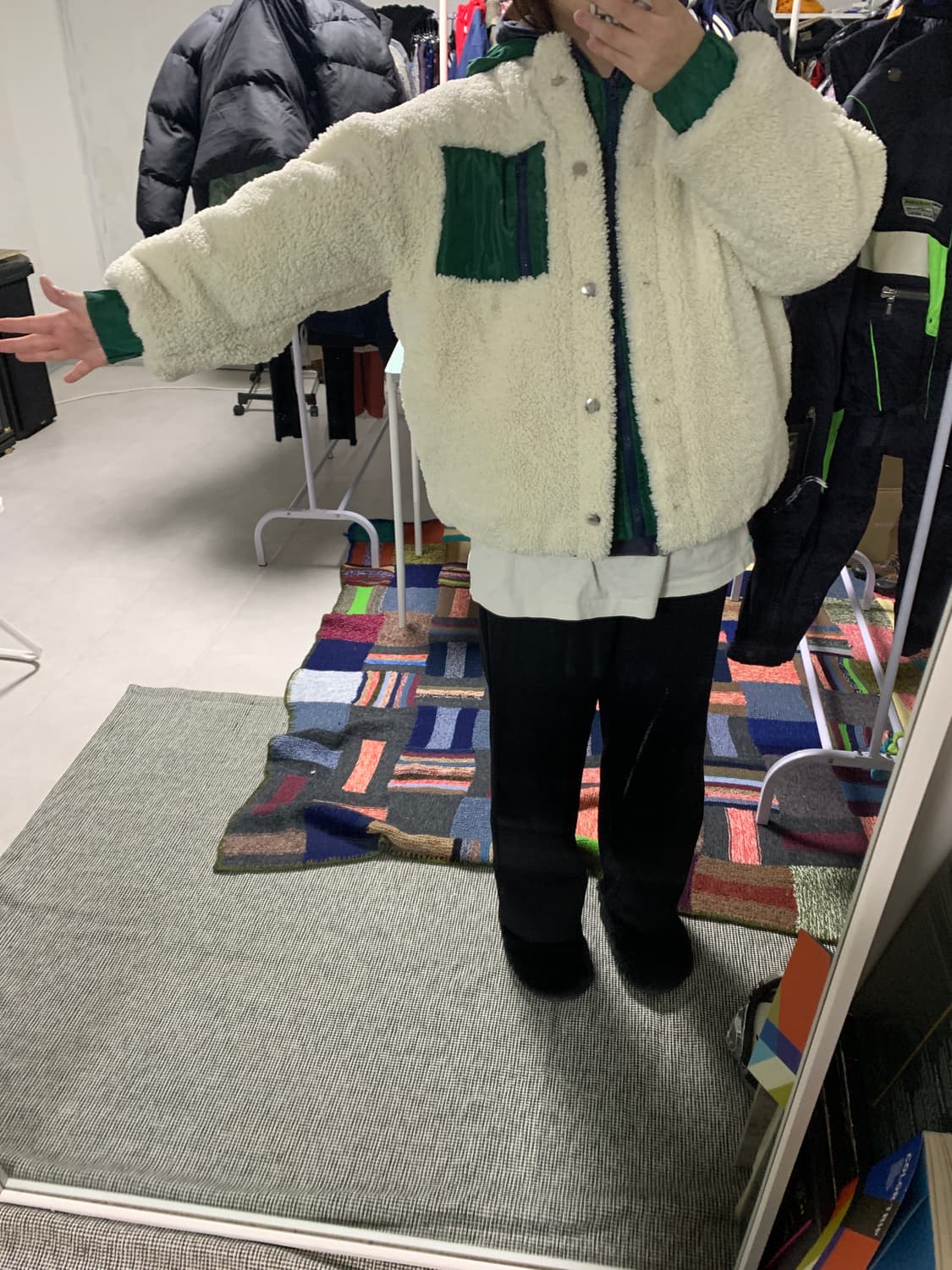 ZARA 뽀글이 자켓 상품이미지10