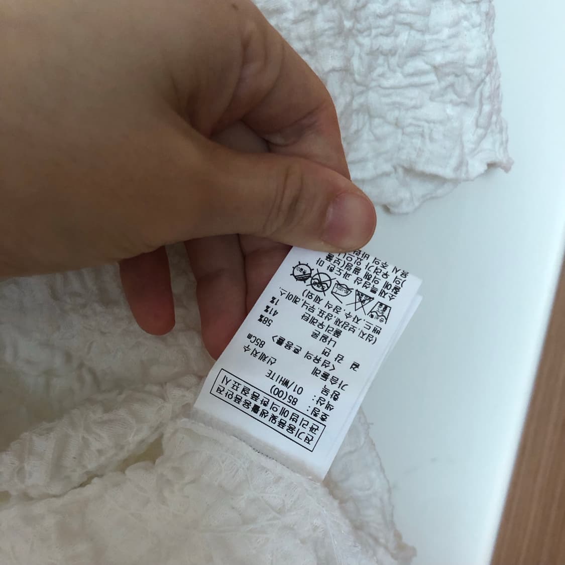 루에브르 23년 링클 슬림 주름 반팔 티셔츠 올드머니룩 출근룩 상품이미지5