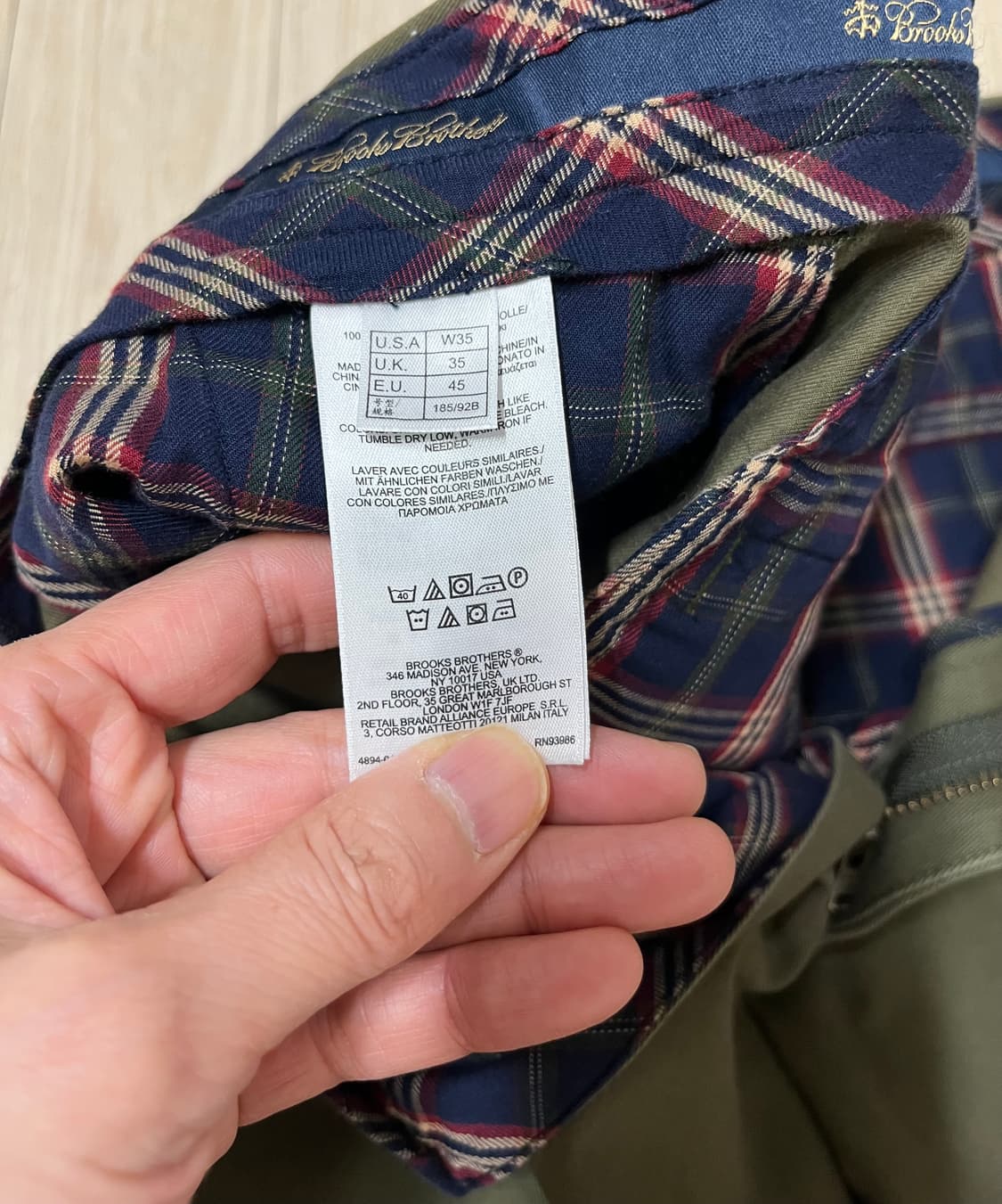 브룩스브라더스 바지 상품이미지10