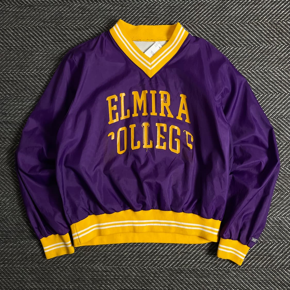 00s USA 빈티지 컬리지 우븐 웜업y 2897 상품이미지2