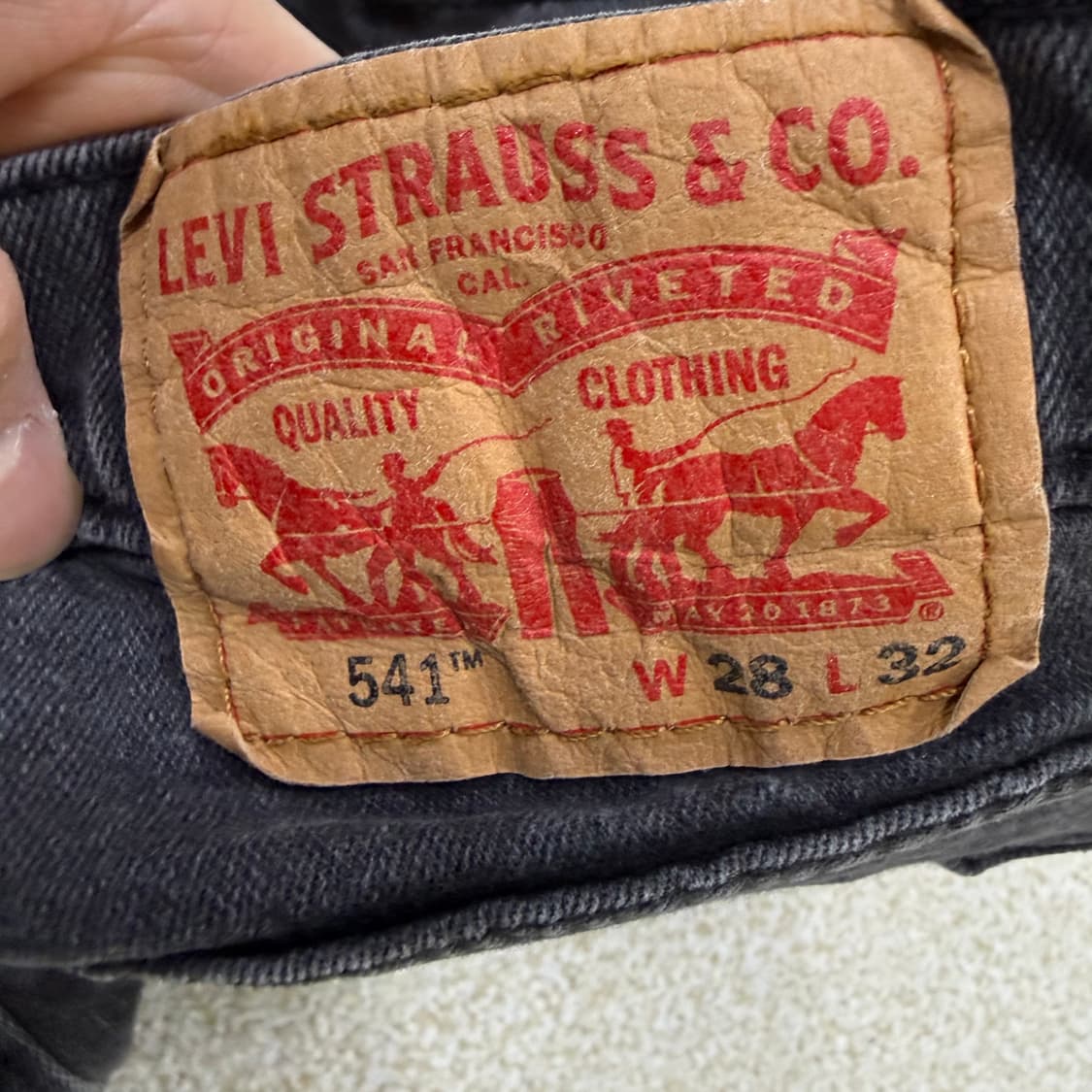 W28L32 리바이스 541 데님팬츠 0123T2 상품이미지4
