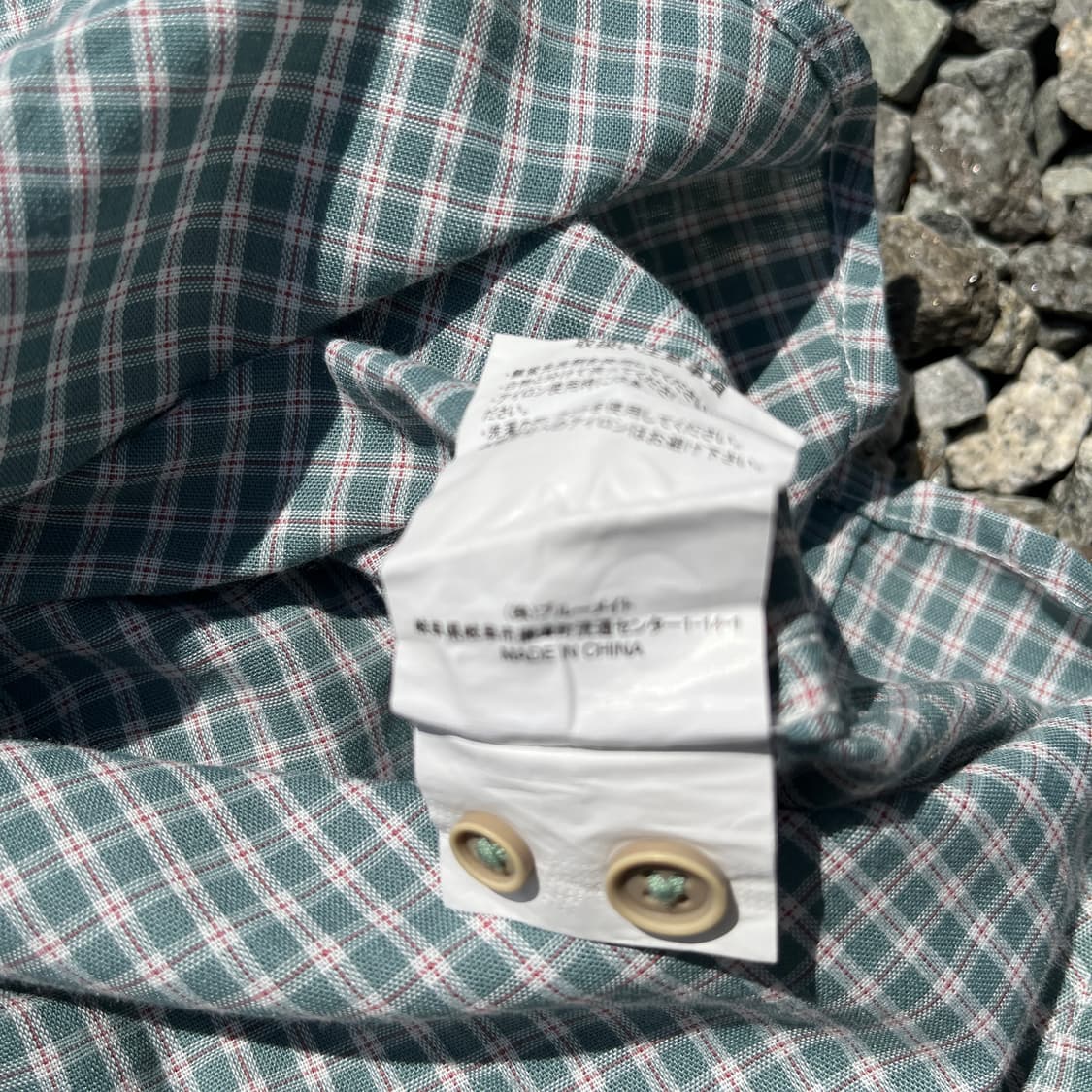 KANSAI YAMAMOTO 체크셔츠 (실측확인) 상품이미지6
