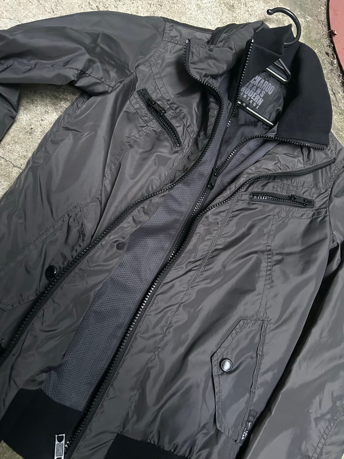 2000s 버커루 락시크 레이어드 라이더 자켓 상품이미지3