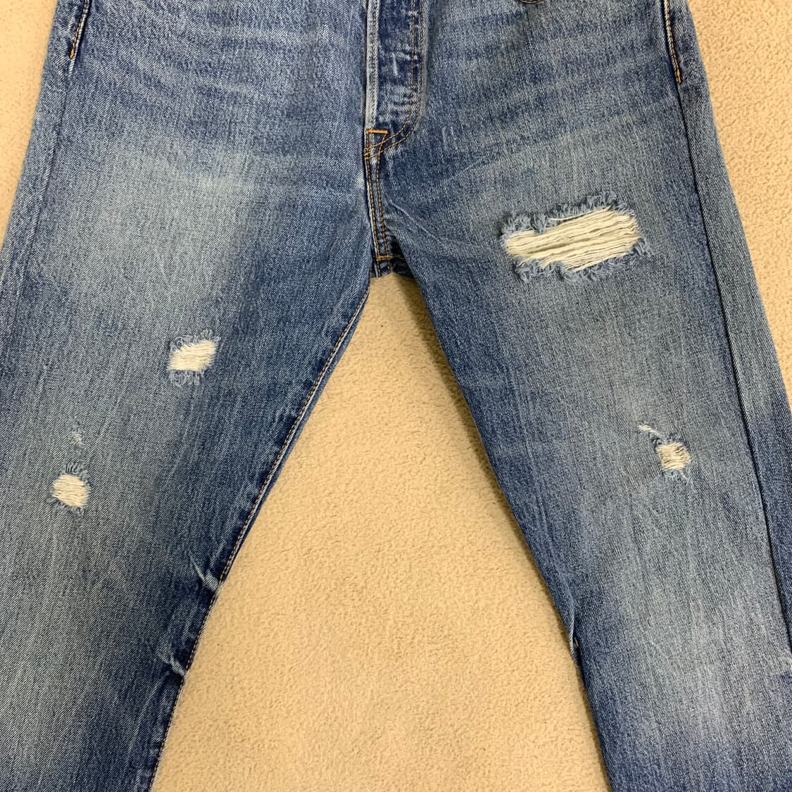 빈티지 리바이스 501 워싱 데님팬츠(30사이즈) 여자청바지 남자청바지 상품이미지9