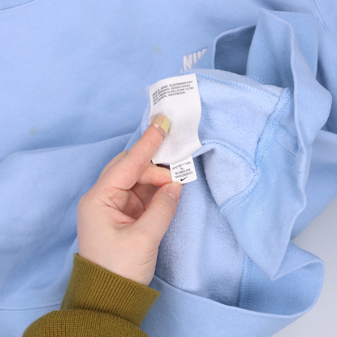 XL 나이키 스우시 긴팔 맨투맨 0227M 상품이미지6