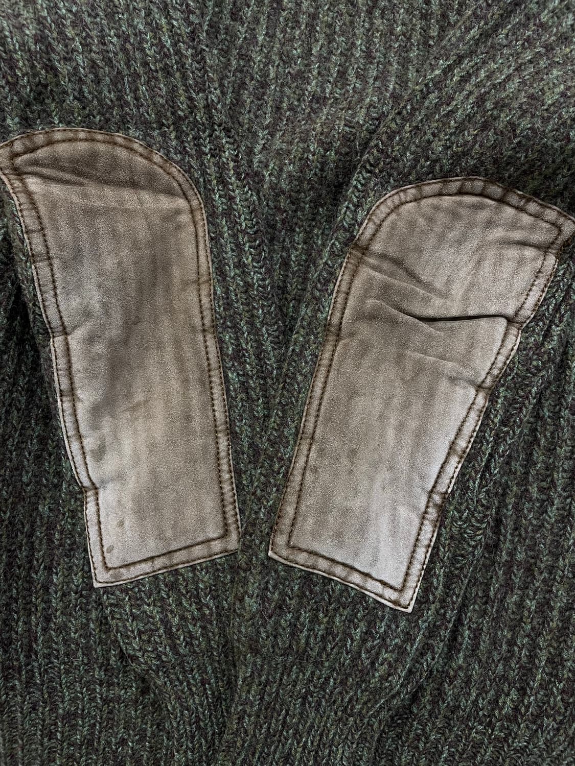 폴로랄프로렌/카키 울혼방 헤비니트티(S) 상품이미지4