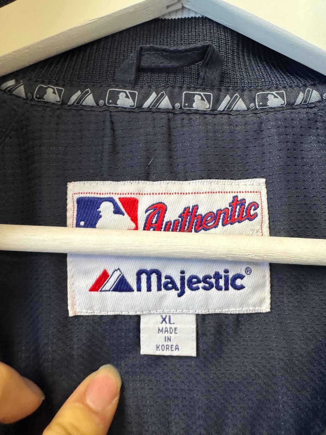 마제스틱 뉴욕 양키스 오왼 자켓 xl 상품이미지5