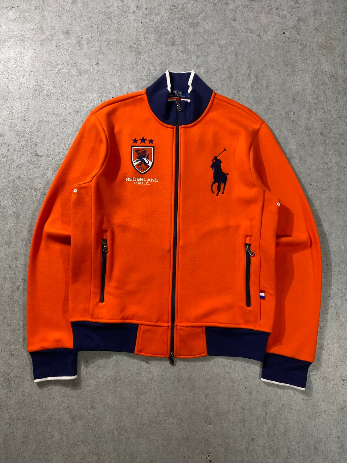 [M] Polo 폴로 랄프로렌 네덜란드 코튼 집업 져지 상품이미지3