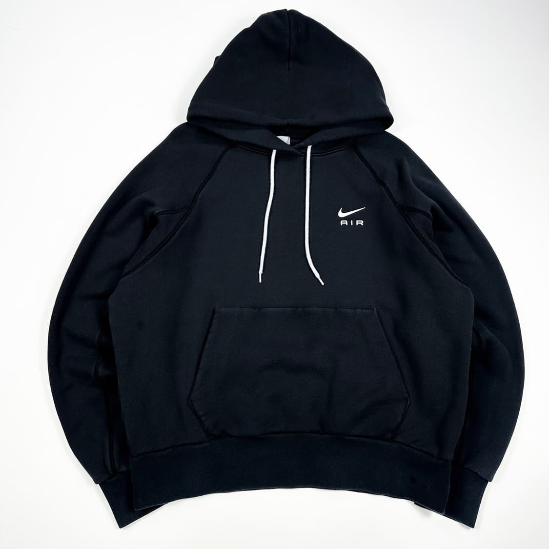 나이키 에어 헤비 코튼 블랙 후드티 (XXL) 상품이미지2