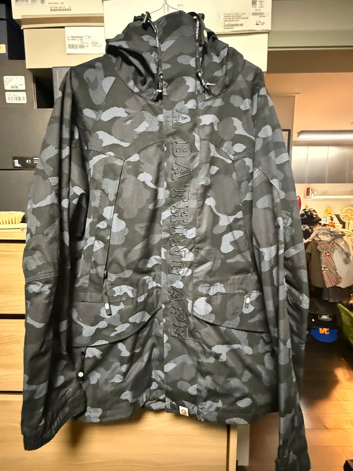 베이프 검회 카모 점퍼 상품이미지1