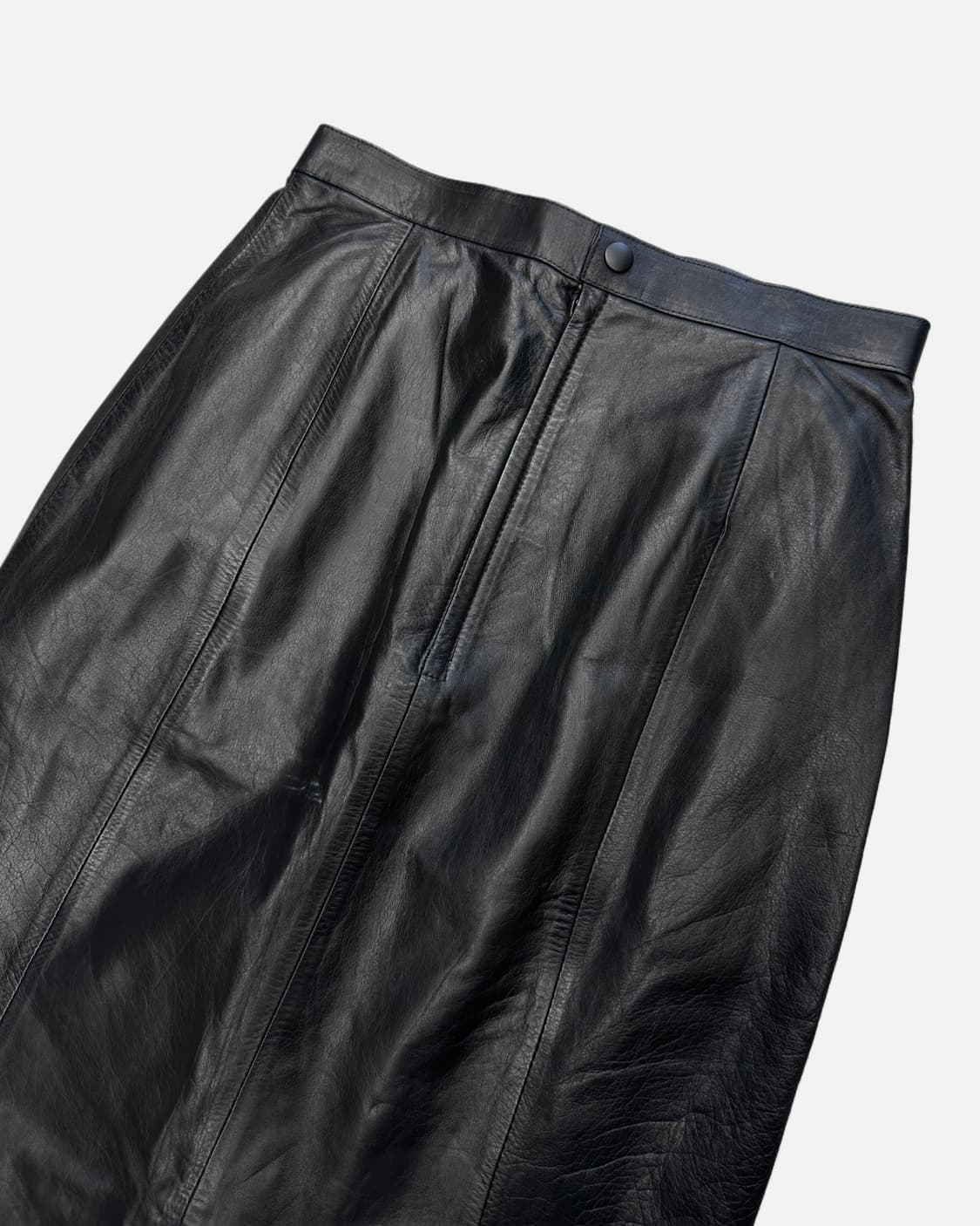 real leather h-line skirt 상품이미지3
