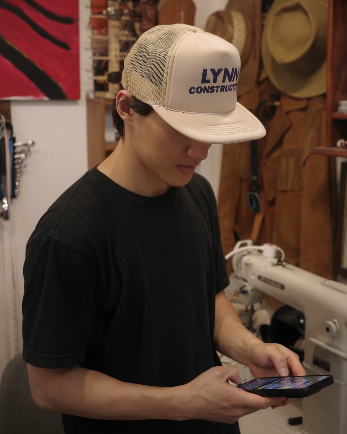 90’s lynn construction 트러커캡 상품이미지3