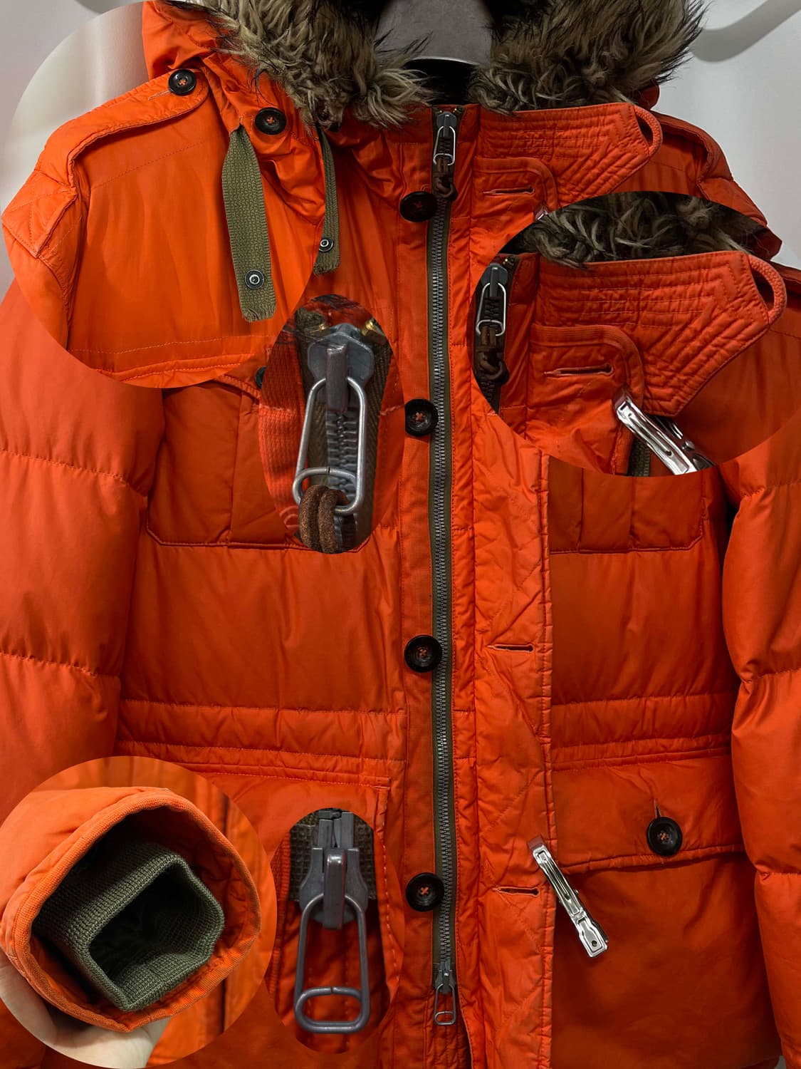 폴로 랄프로렌 왁스드 익스페디션 히말라야 다운 파카 자켓 상품이미지6