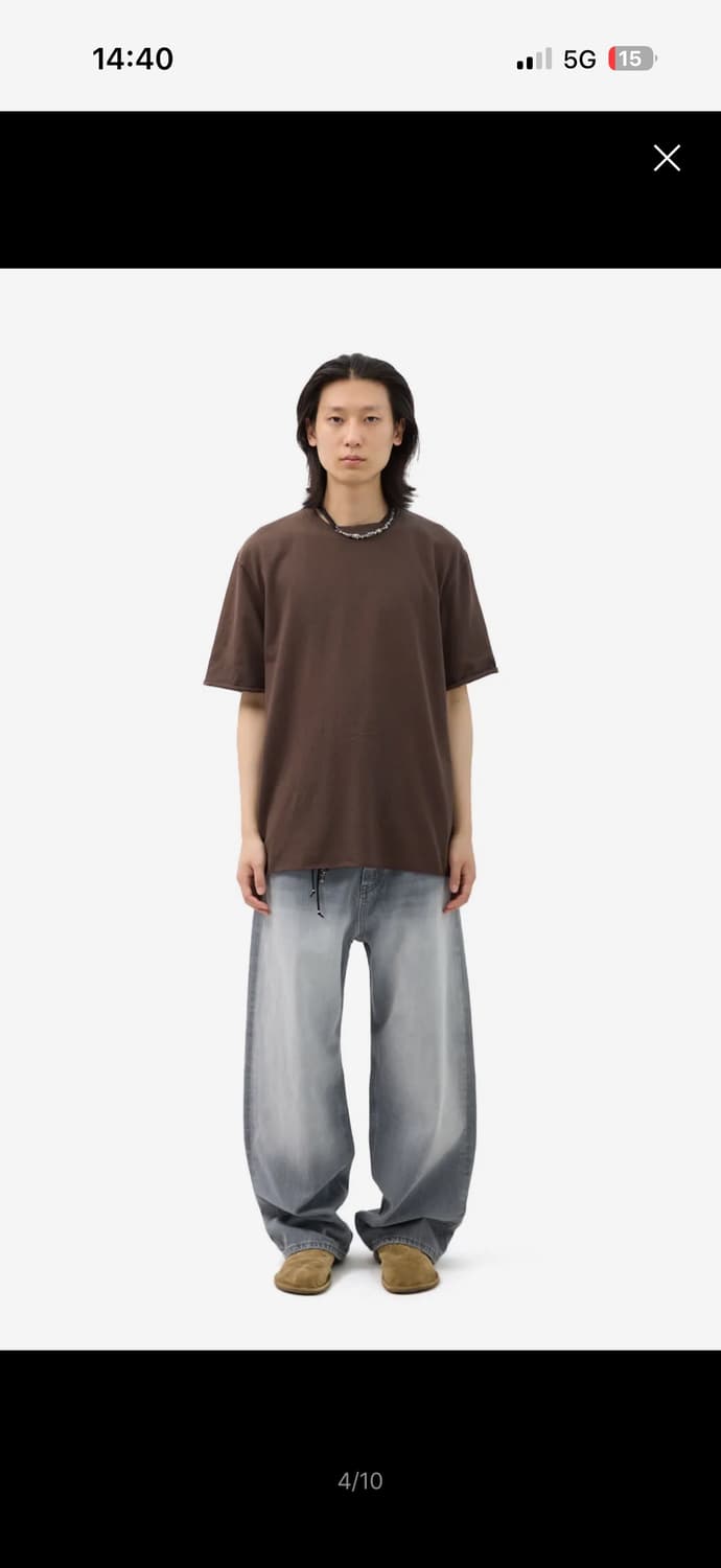 해칭룸 Tooth Tee Dark Brown 상품이미지2