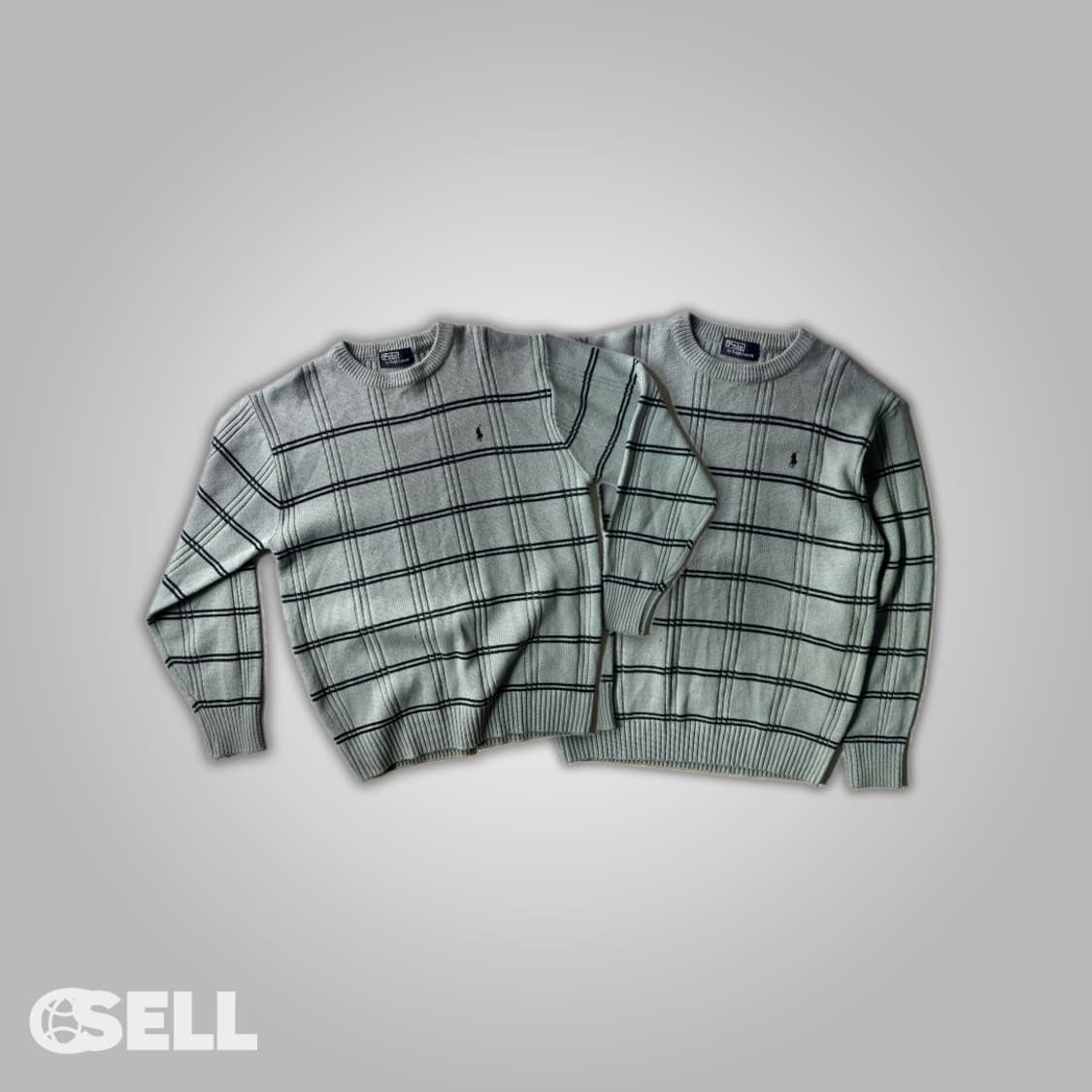 폴로 스트라이프 니트 상품이미지3