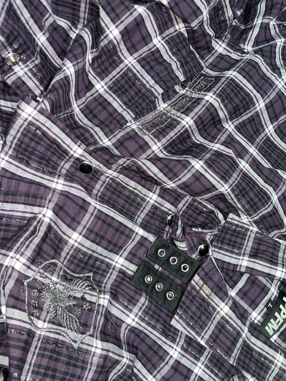 PPFM vintage check shirts 상품이미지3